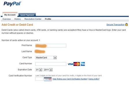 Как привязать карту к Paypal? Привязка банковской карты к PayPal.